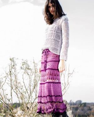 Atmosphere handmade crochet skirt